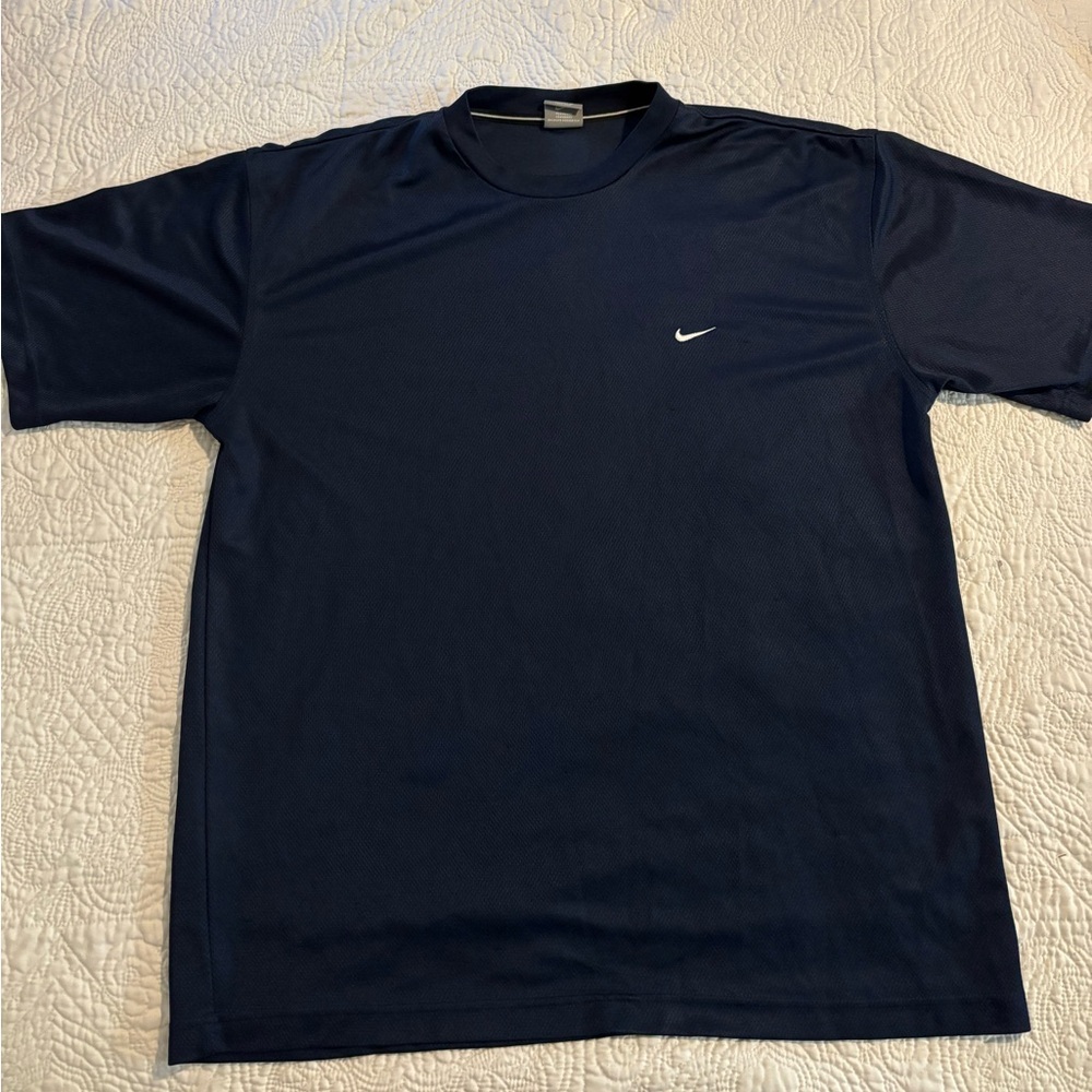 Nike Navy Blue Short Sleeve Tee